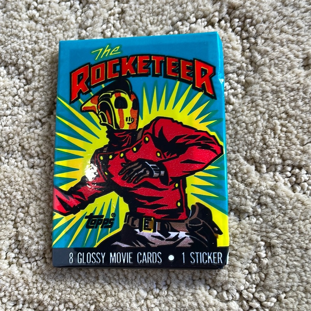 Sealed 1991 The Rocketeer Card Pack